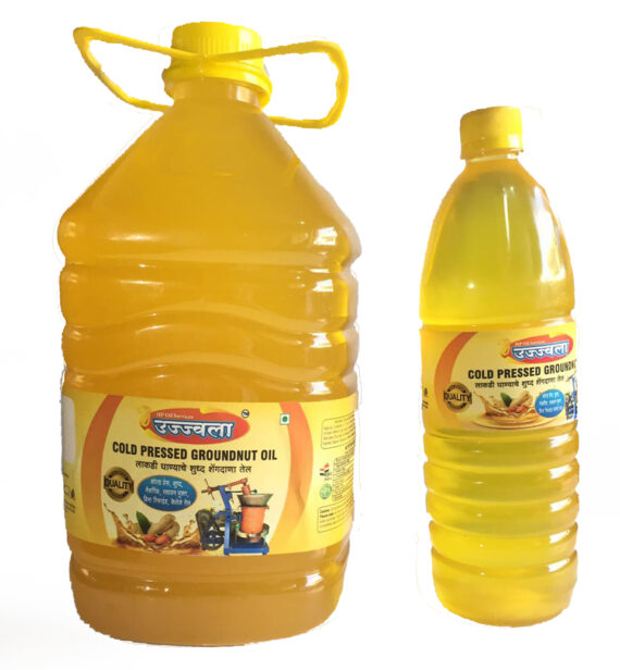 Organic Cold Pressed Groundnut Oil