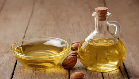 cold pressed almond oil for hair