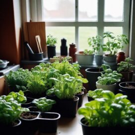 kitchen gardening